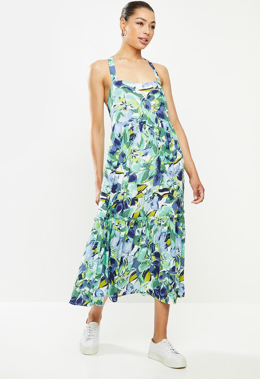 MILLA - Printed tiered dress - multi