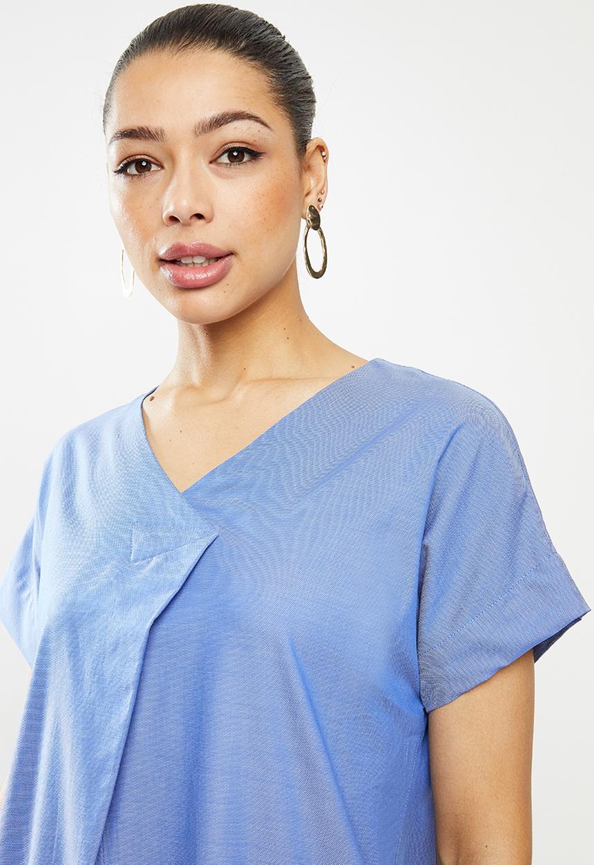 AMANDA LAIRD CHERRY - Linda tunic - blue