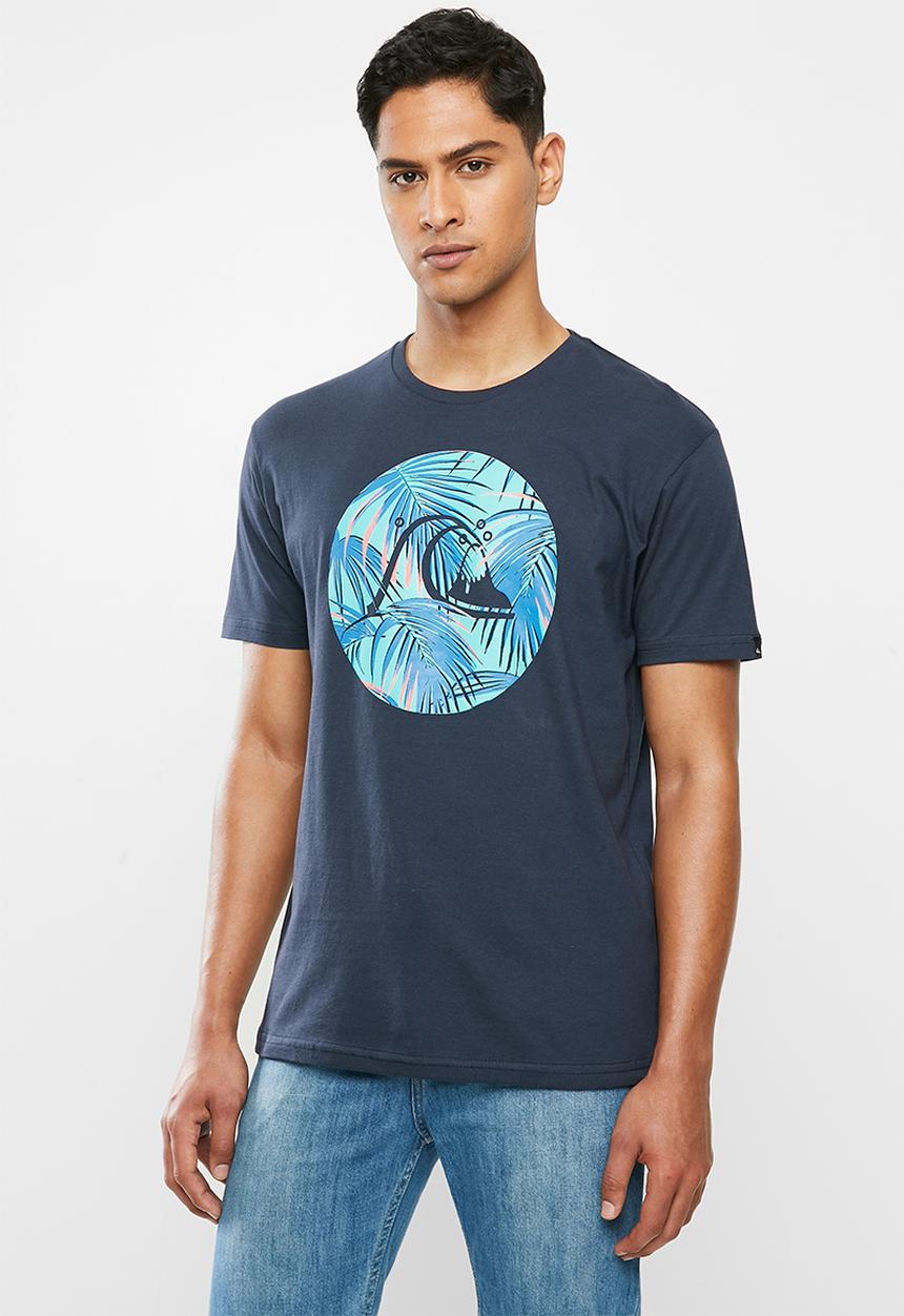 Quiksilver - Jungle bubble short sleeve tee - navy 