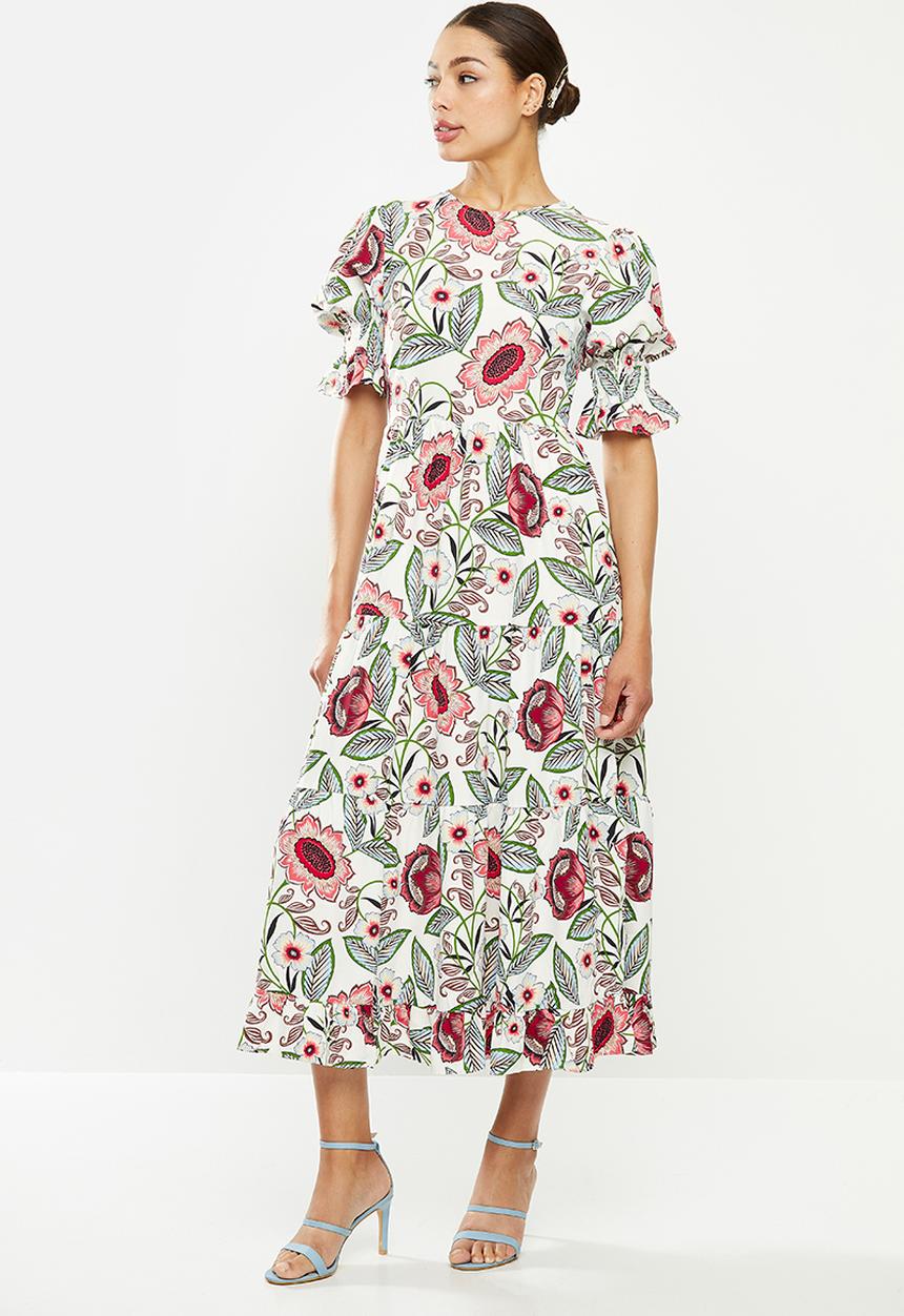 Glamorous - Floral midi - multi 