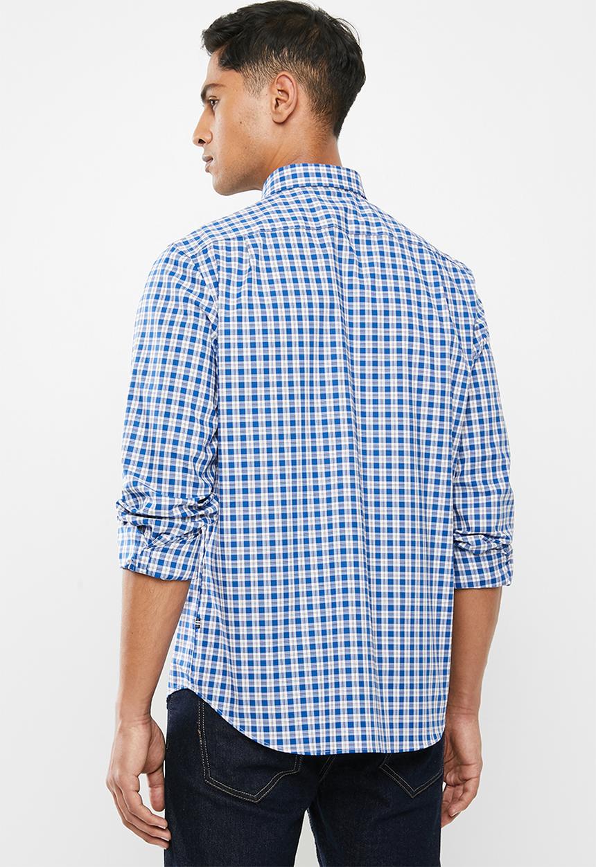 Nautica - Windsurf white plaid shirt - multi