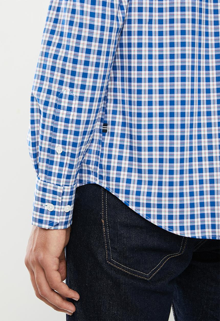 Nautica - Windsurf white plaid shirt - multi