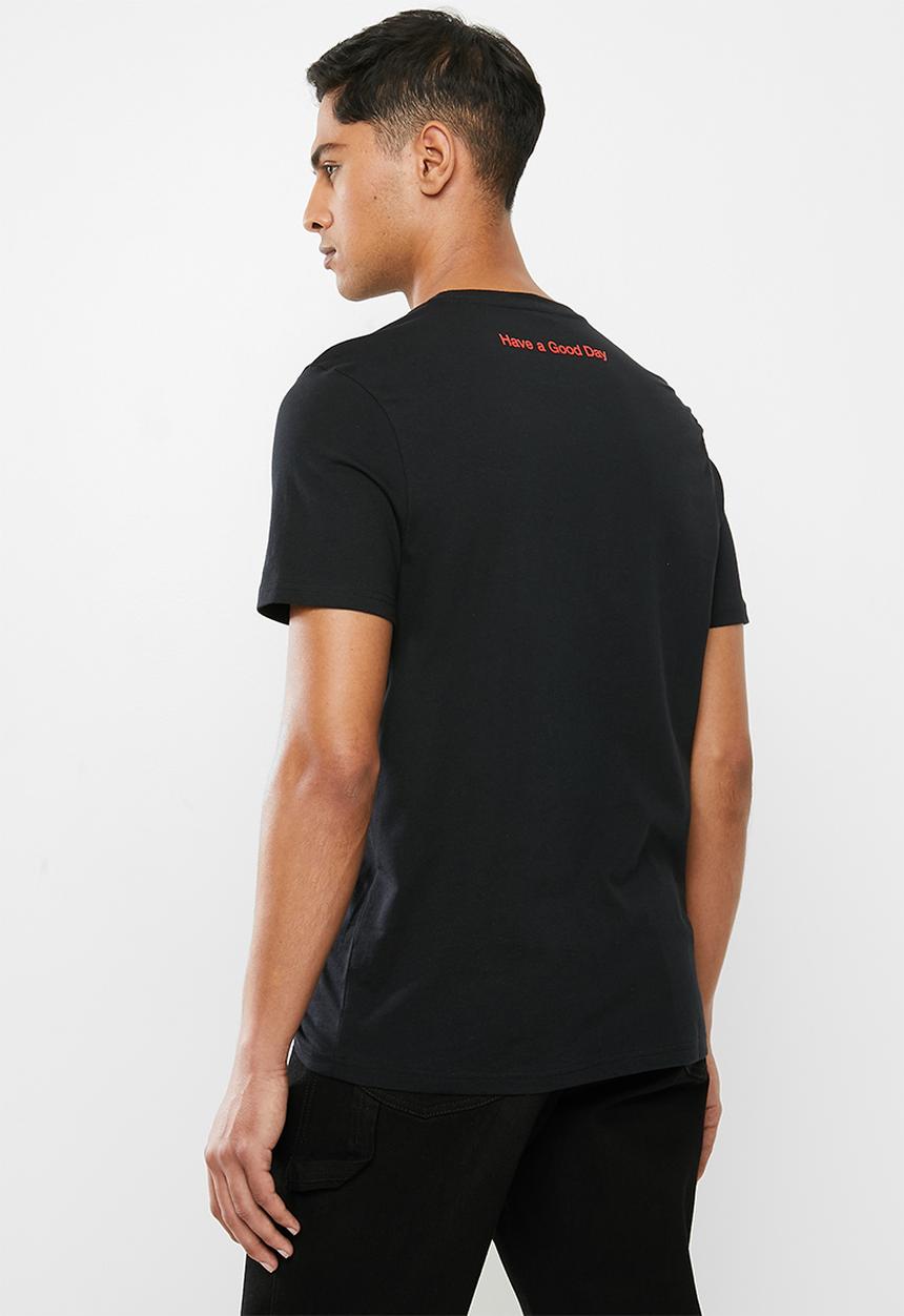 Lee  - Bottle lid tee - black