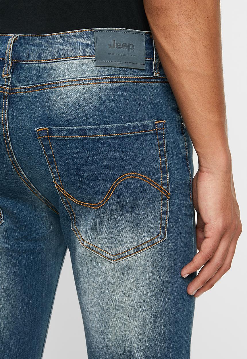 JEEP - Straight jeans - blue 