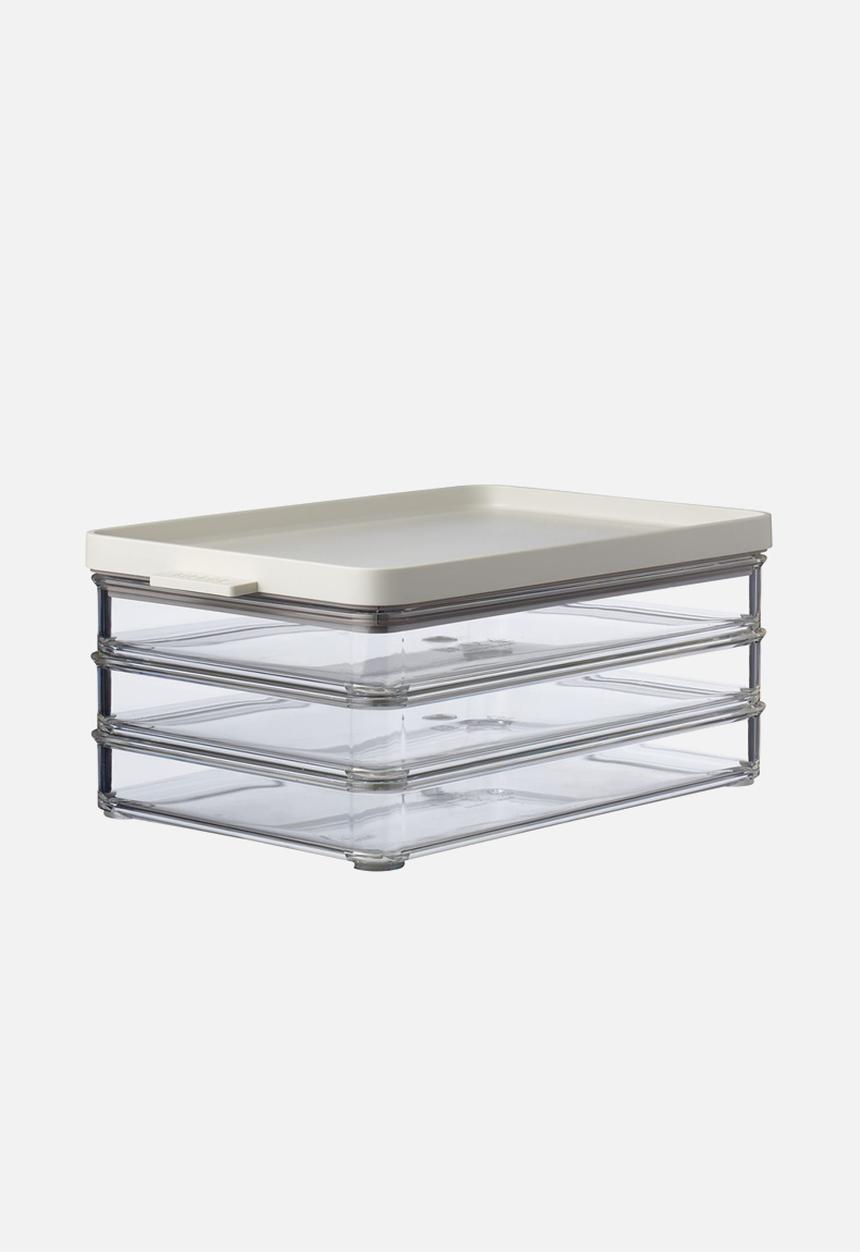 Mepal - Mepal omnia meat cuts trio fridge box - nordic white