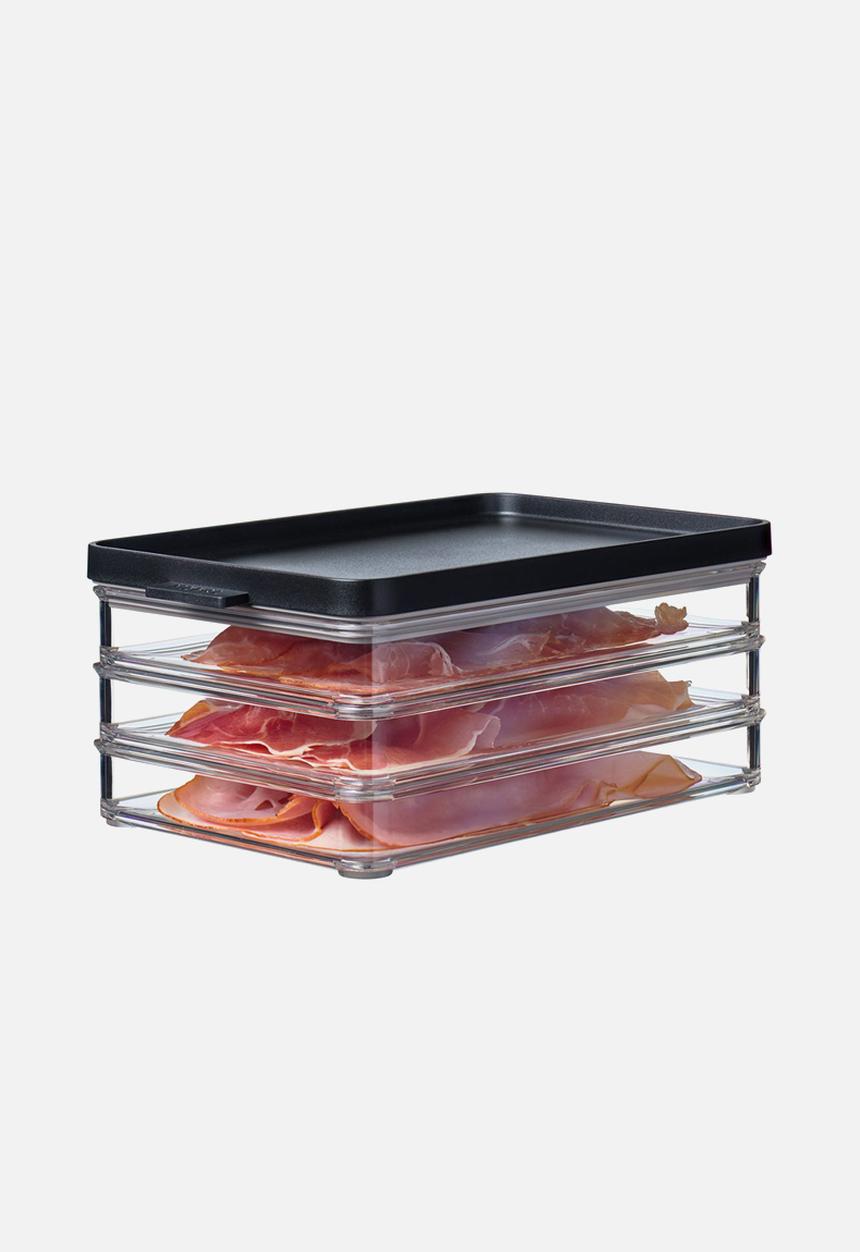 Mepal - Mepal omnia meat cuts trio fridge box - nordic black