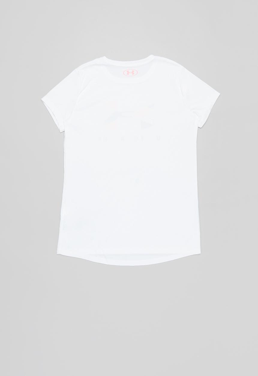 Under Armour - Tech graphic big logo short sleeve T-shirt - white