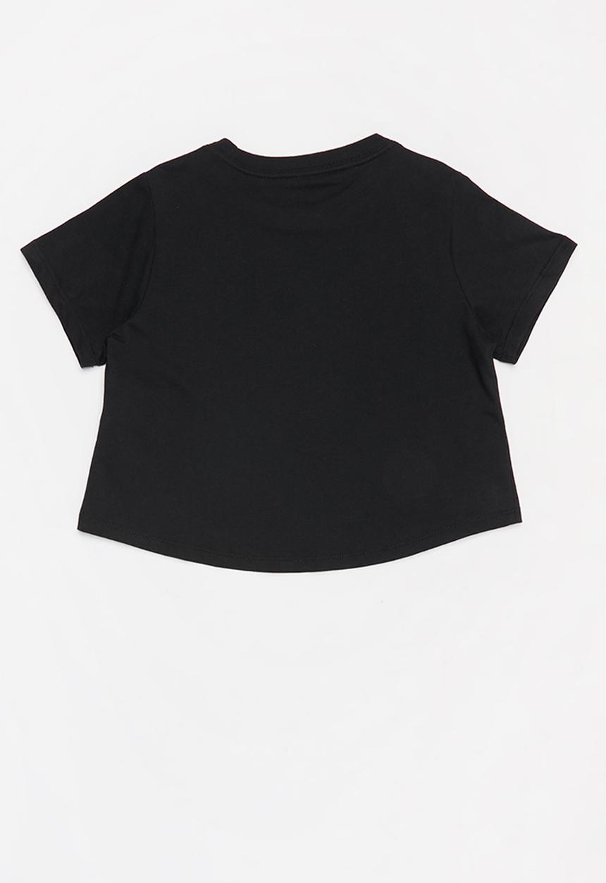Nike - G nsw tee crop rtlp - black & gold