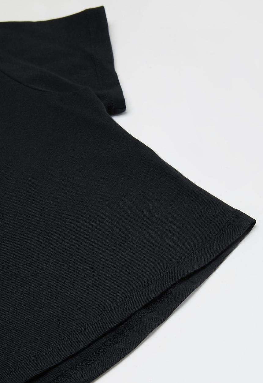 Nike - G nsw tee crop rtlp - black & gold