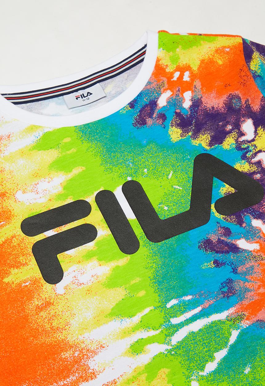 FILA - Deckle tie dye tee - multi