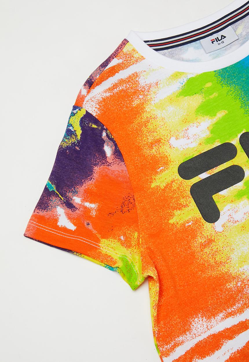 FILA - Deckle tie dye tee - multi