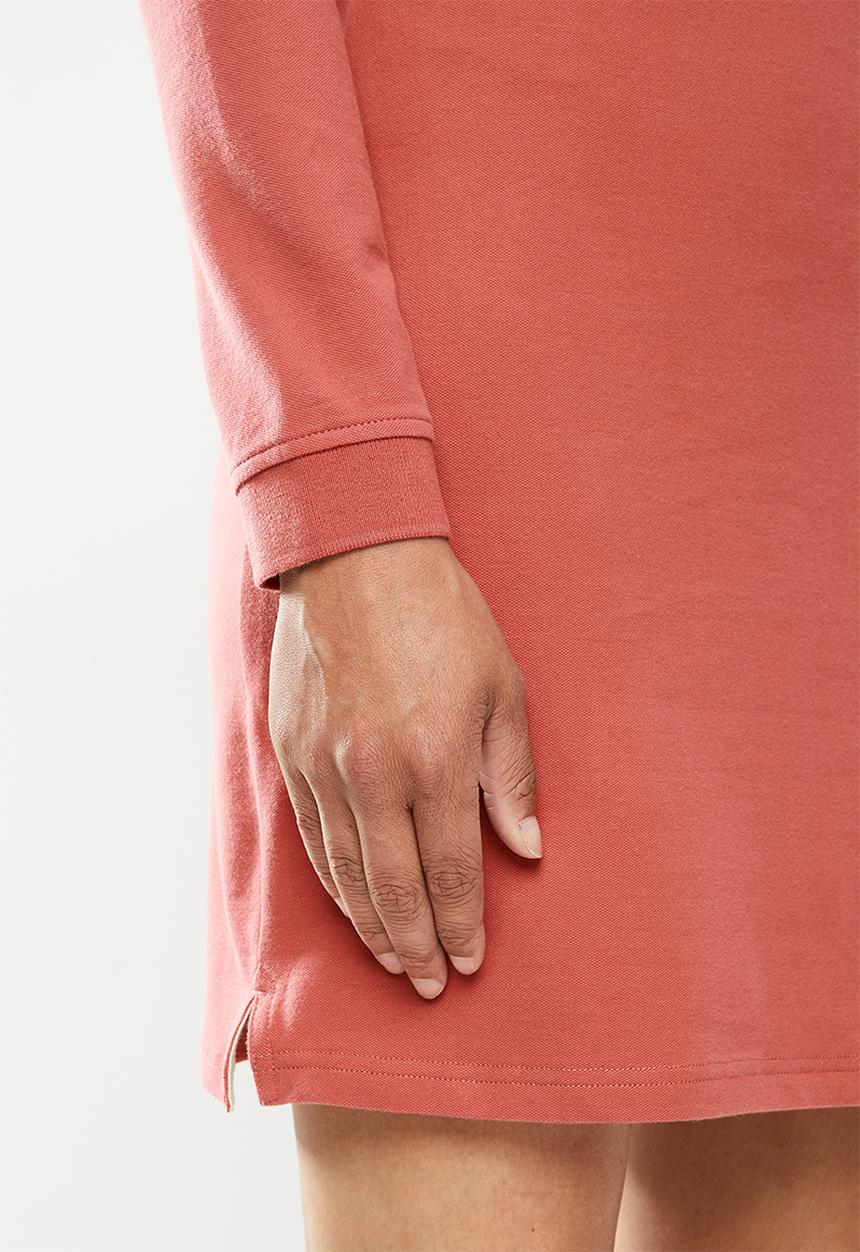 POLO - Kathy short sleeve stretch golfer dress -pink