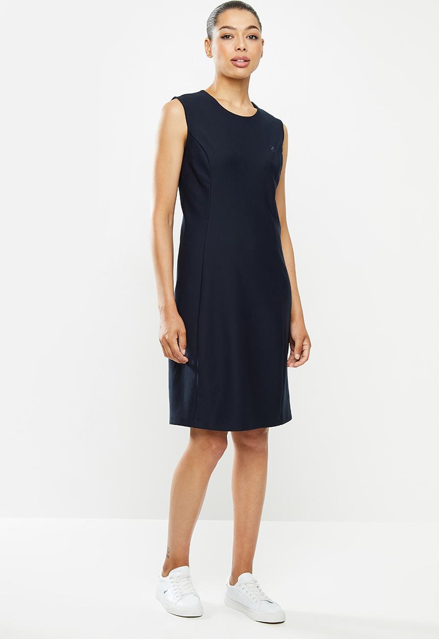 POLO - Excl sleeveless dress inseam pocket - navy