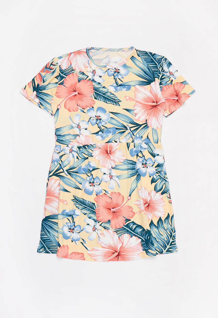 Rebel Republic - Girls jersey dress - multi