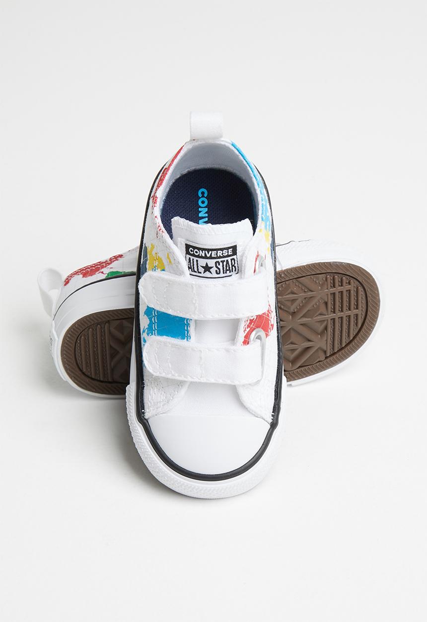 Converse - Converse worldwide geography class ox i - white