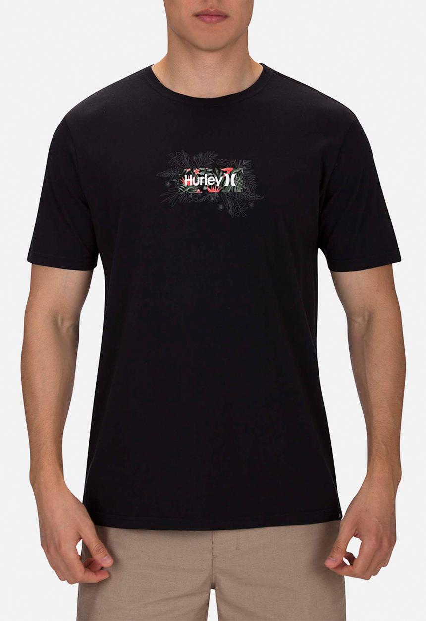 Hurley - Bnz oao partywave short sleeve  - black