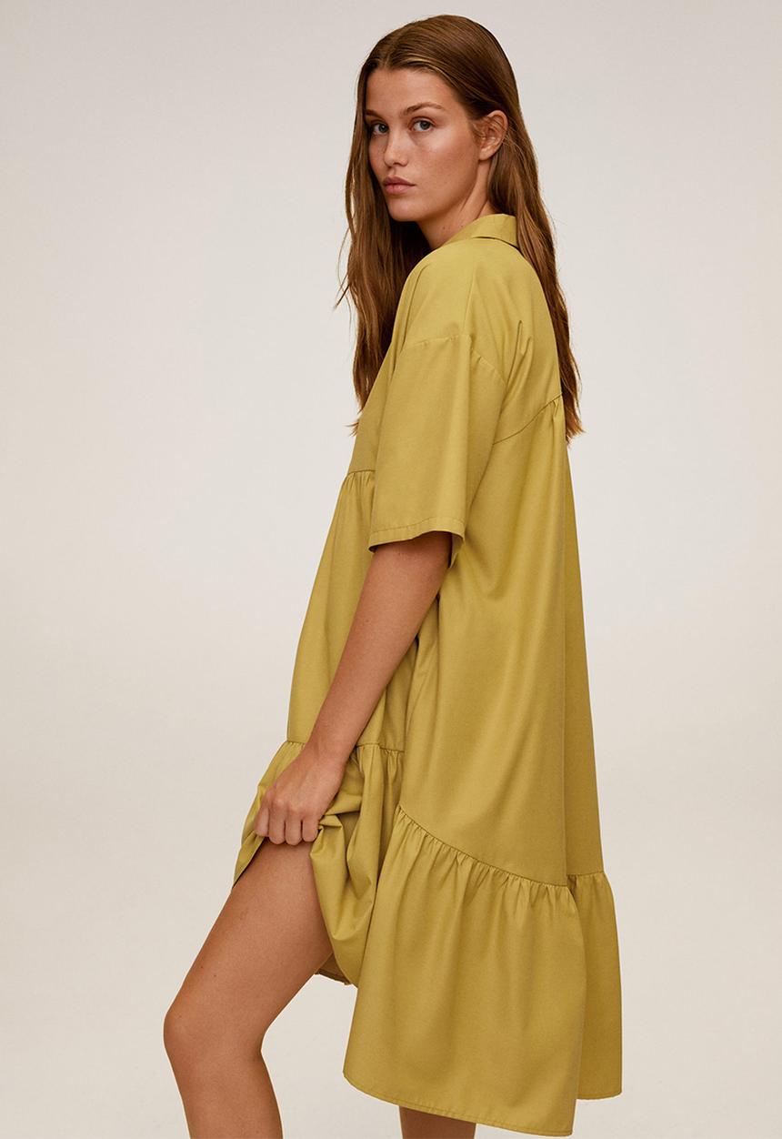 MANGO - Dress holiday - green