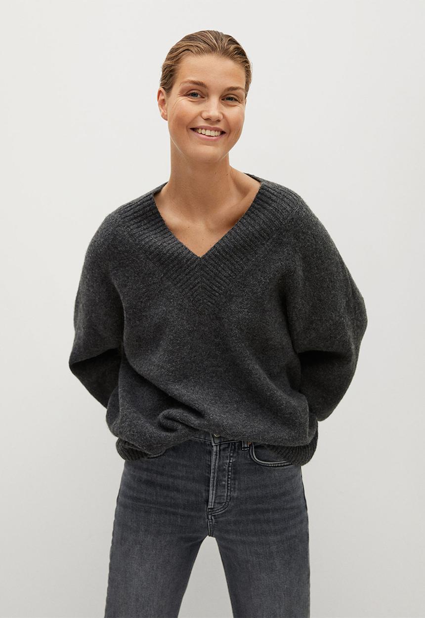 MANGO - Sweater taldora - grey
