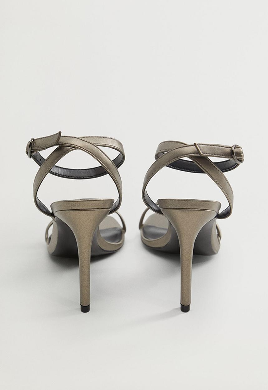 MANGO - Lali heel - silver
