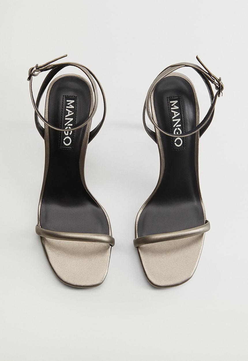 MANGO - Lali heel - silver