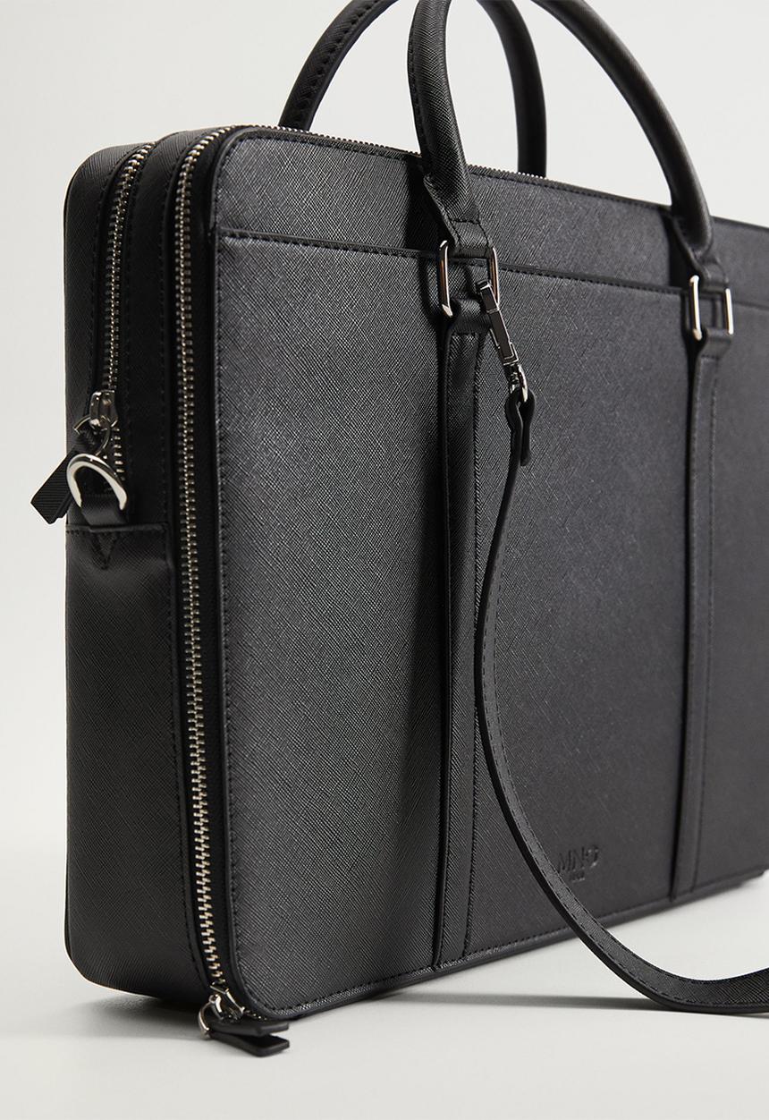 MANGO - Handbag newyork2 - black