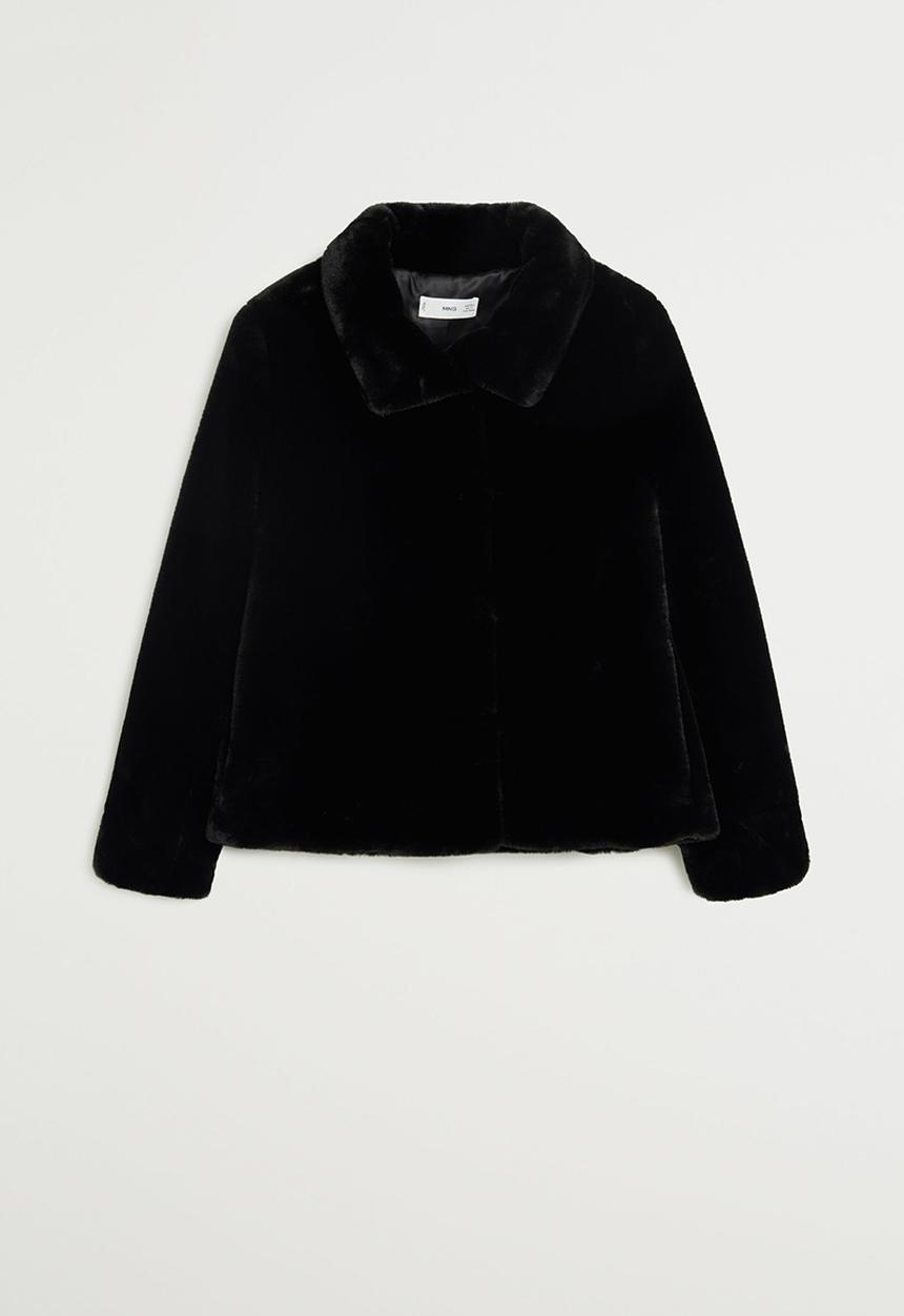 MANGO - Jacket campbell - black