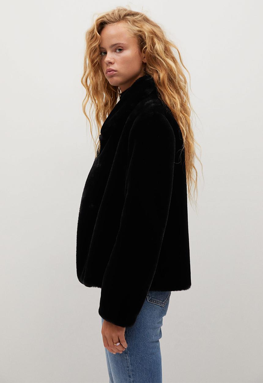 MANGO - Jacket campbell - black