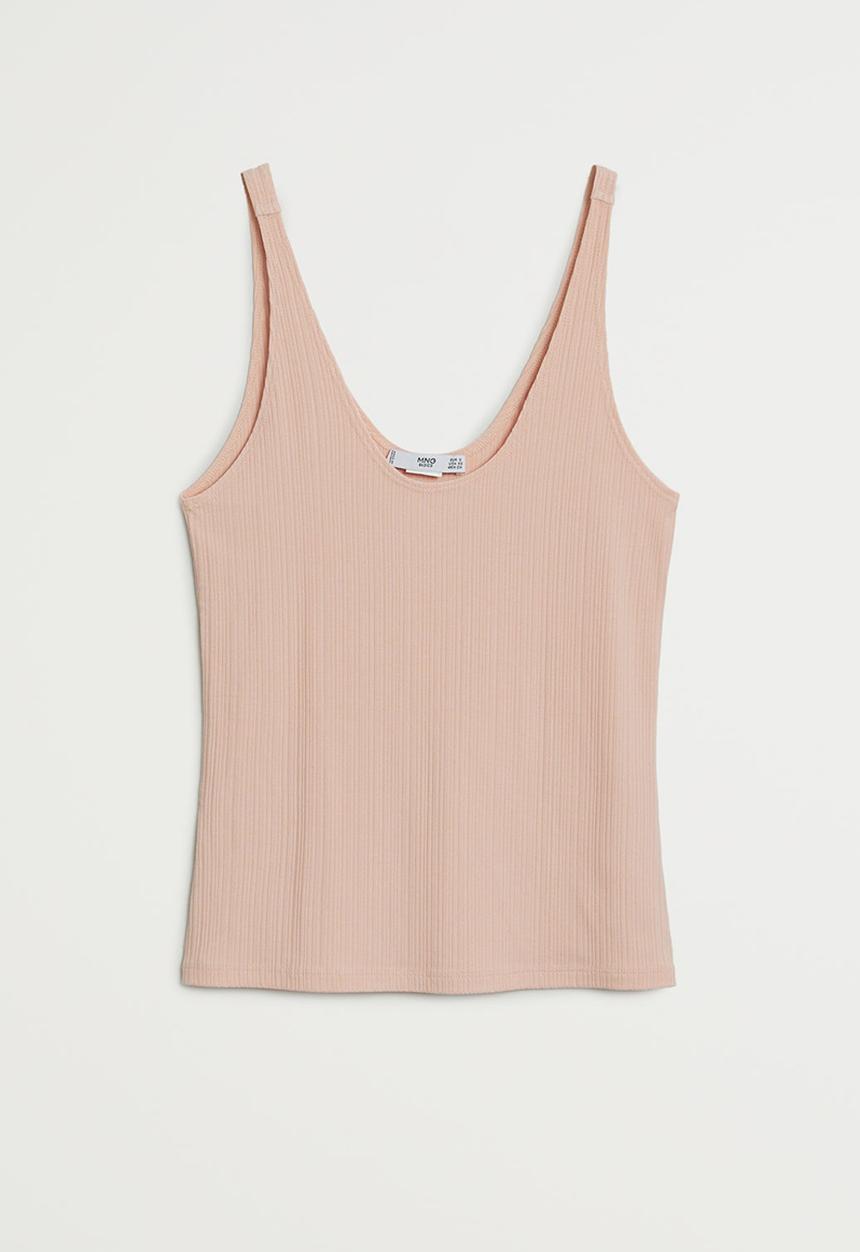 MANGO - Top cintia - pink