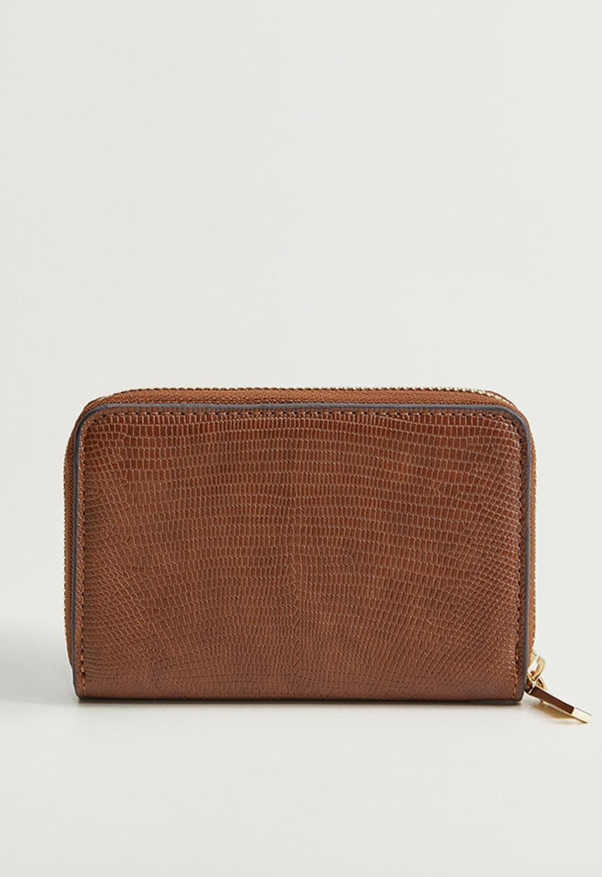 MANGO - Purse mch brais  - brown