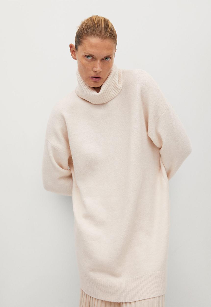 MANGO - Dress taldora - neutral 