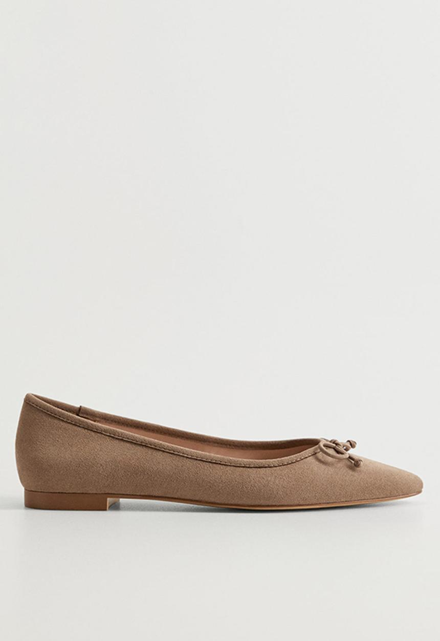 MANGO - Pepa pump - brown