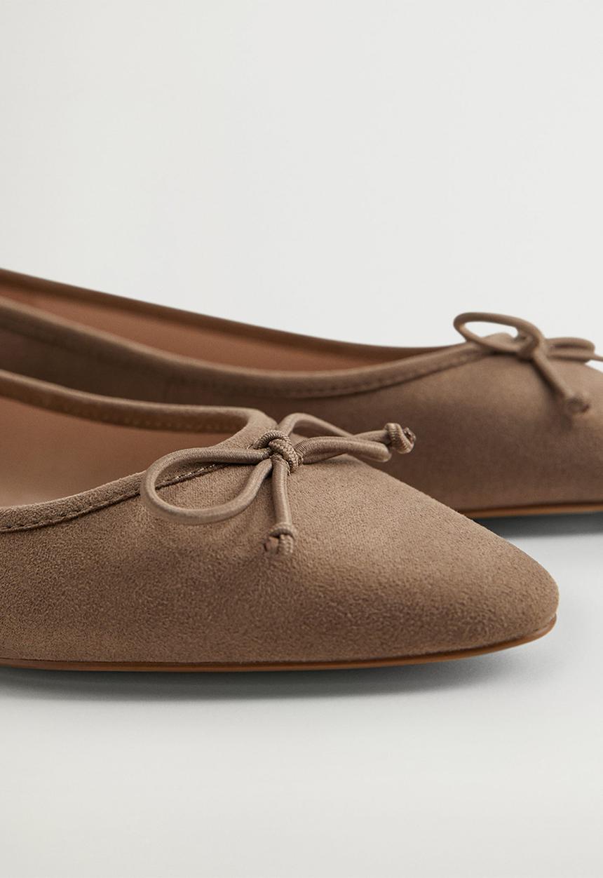 MANGO - Pepa pump - brown