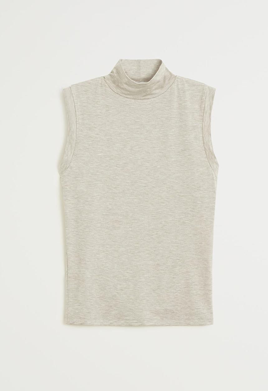 MANGO - T-shirt elsa - beige
