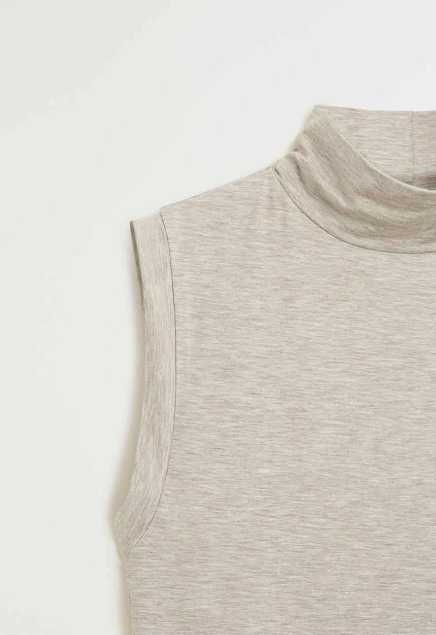 MANGO - T-shirt elsa - beige