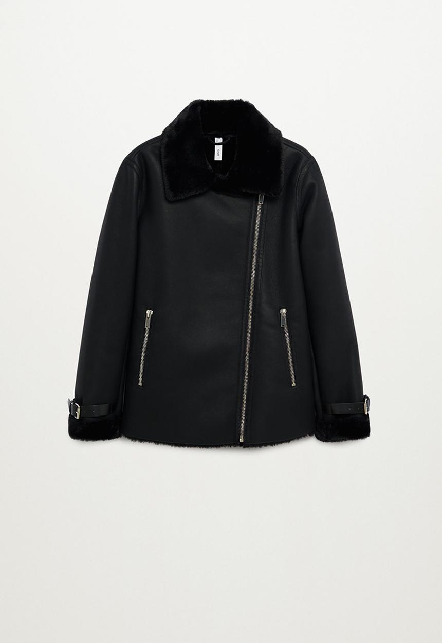 MANGO - Jacket dalsi - black