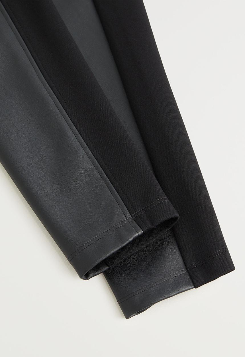 MANGO - Leggings romis - black