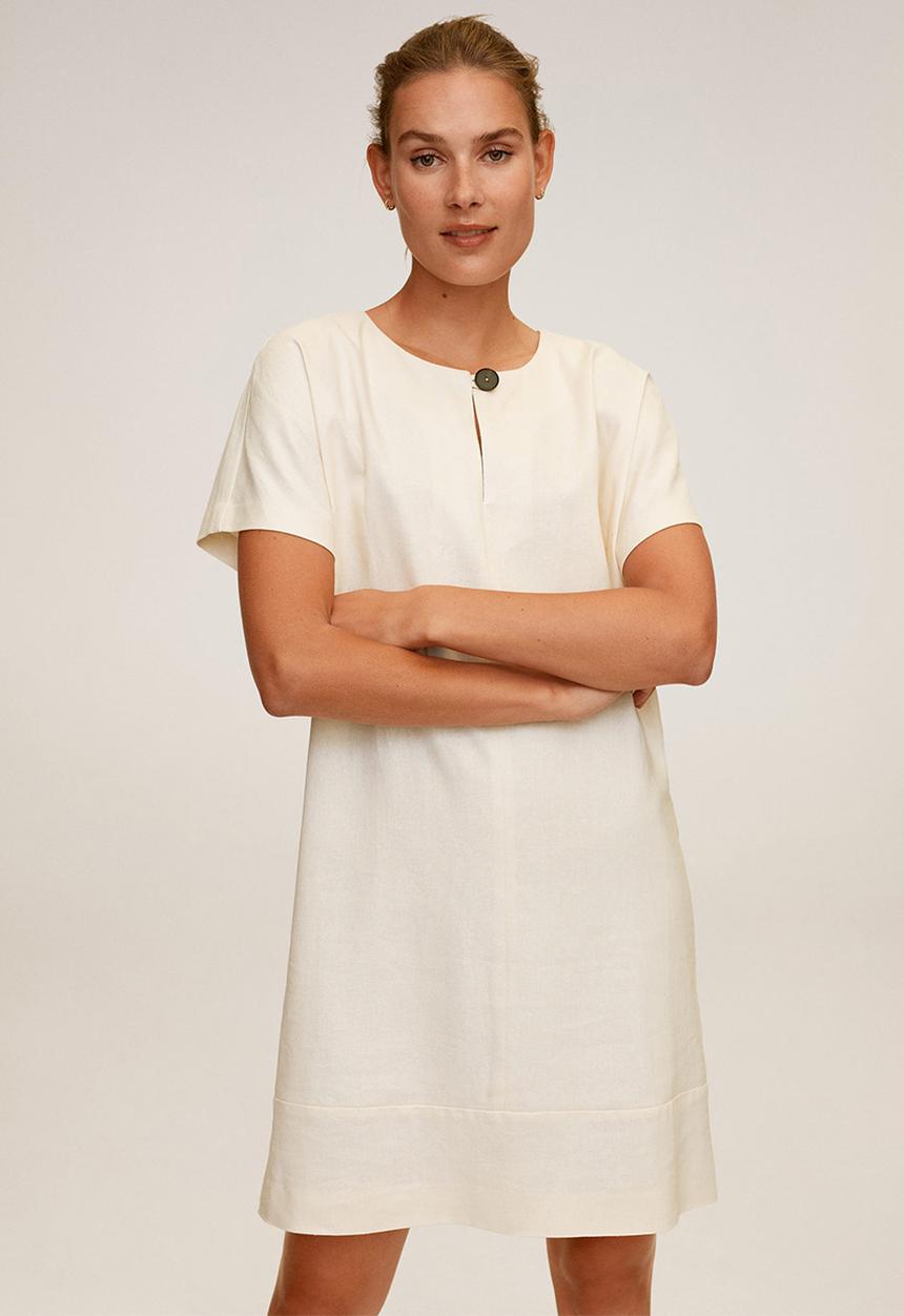 MANGO - Dress candel - neutral