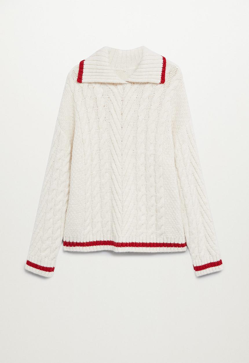 MANGO - Sweater rafa - beige