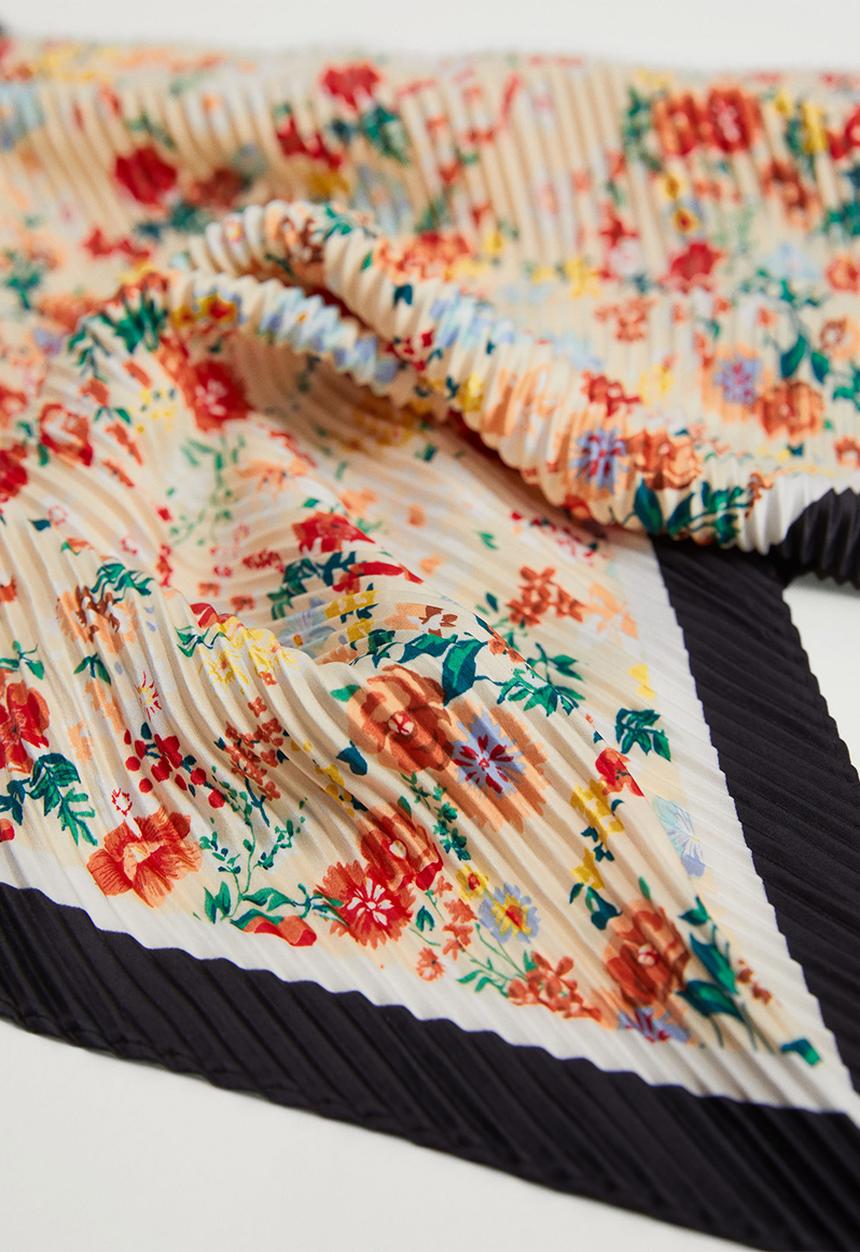 MANGO - Neck scarf country  - multi