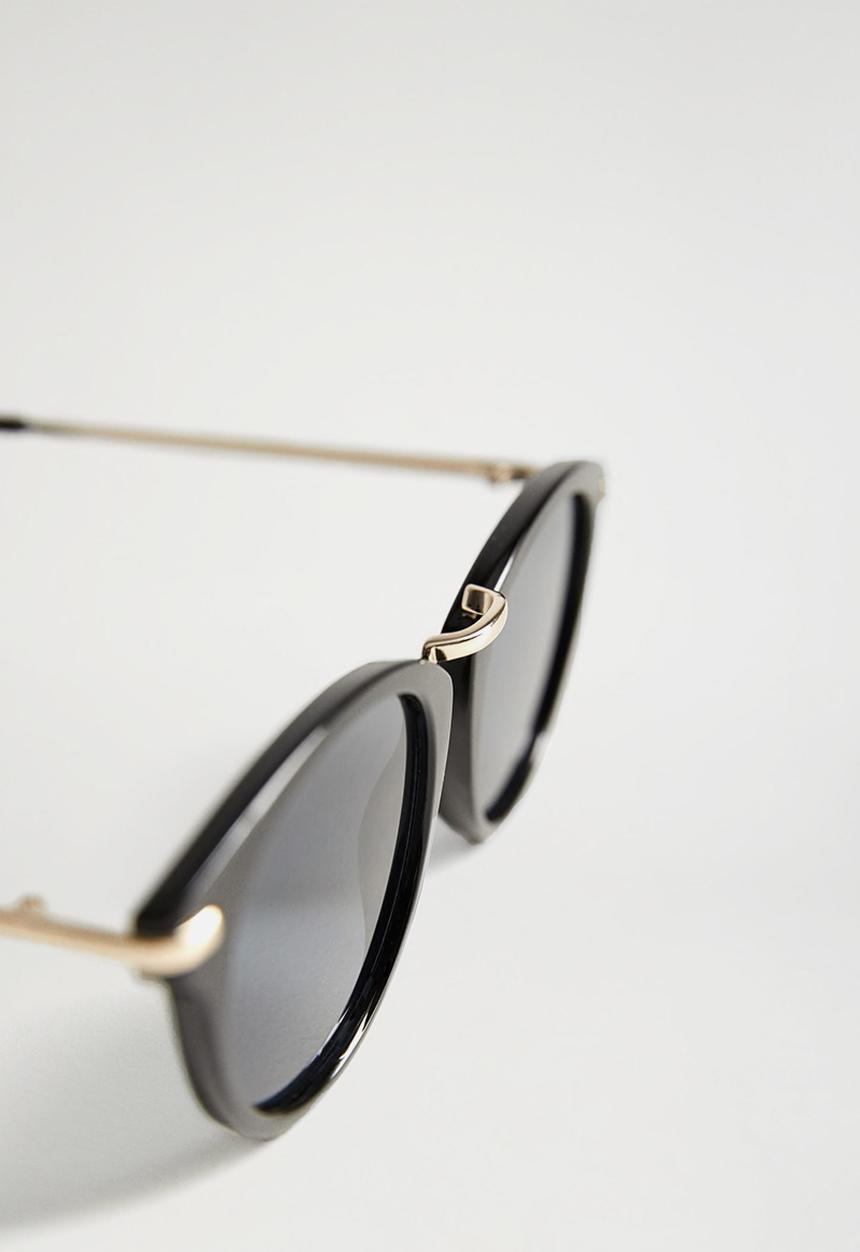 MANGO - Sunglasses aqua - black