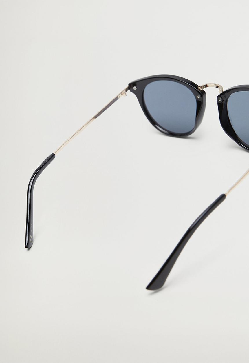 MANGO - Sunglasses aqua - black