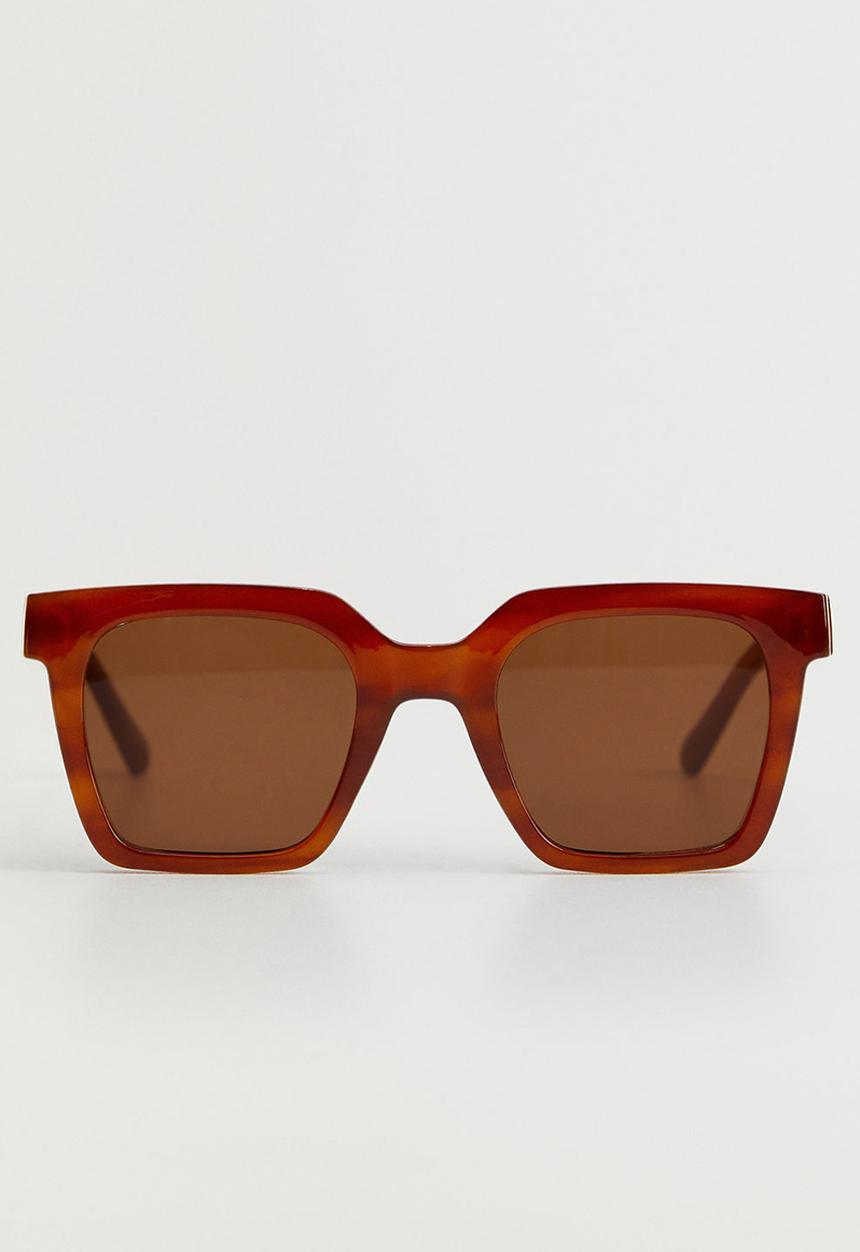 MANGO - Sunglasses blanca - red orange 