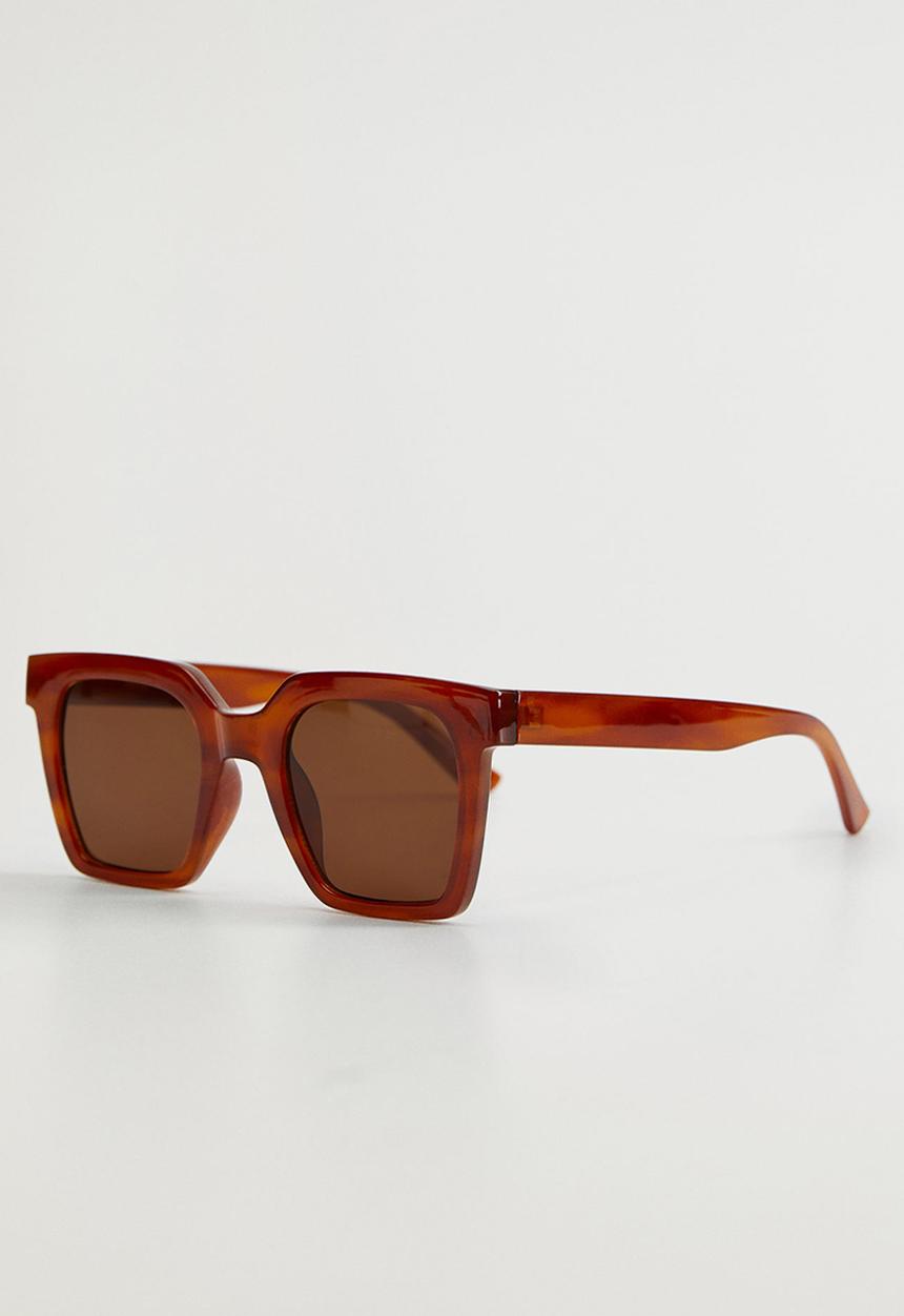 MANGO - Sunglasses blanca - red orange 