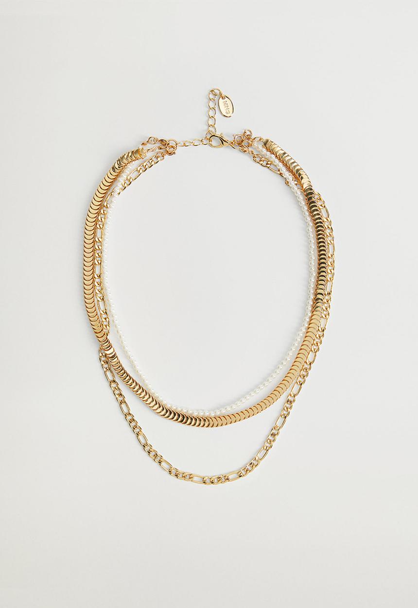 MANGO - Necklace jones - gold