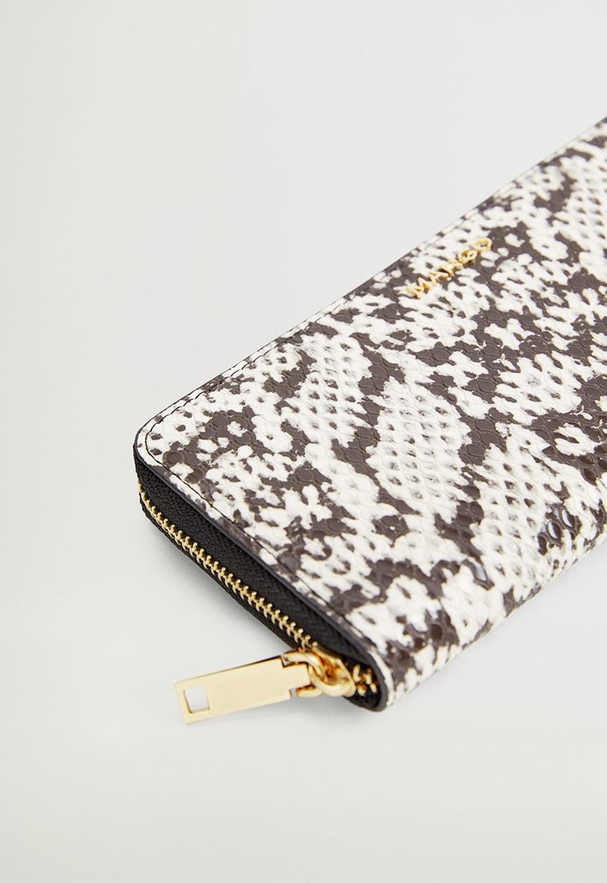 MANGO - Wallet g dalmata - black & white 