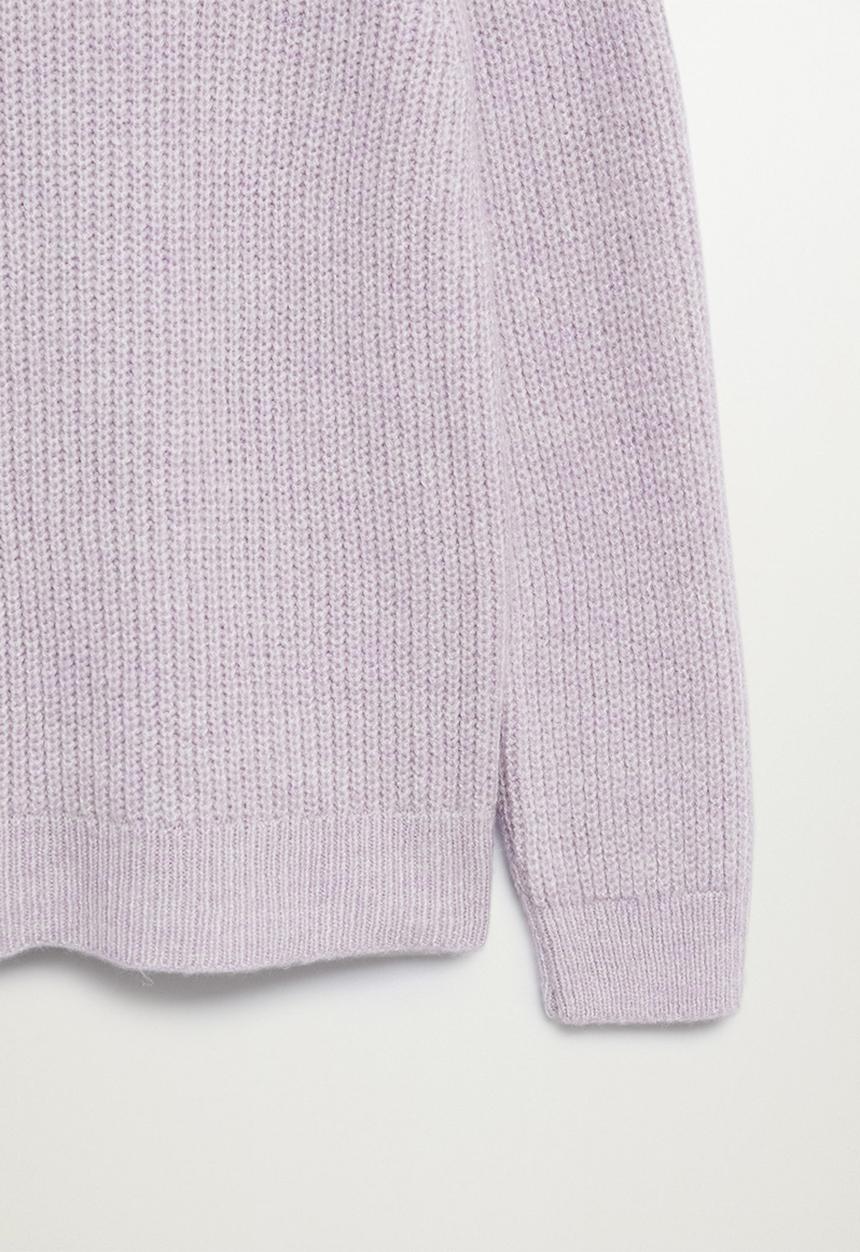MANGO - Sweater faldo - purple