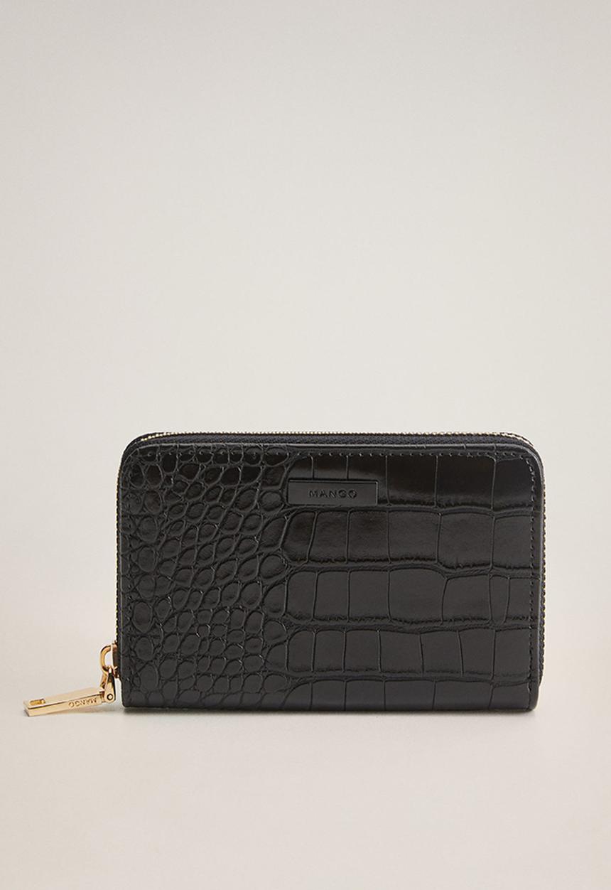 MANGO - Wallet m agustin - black 