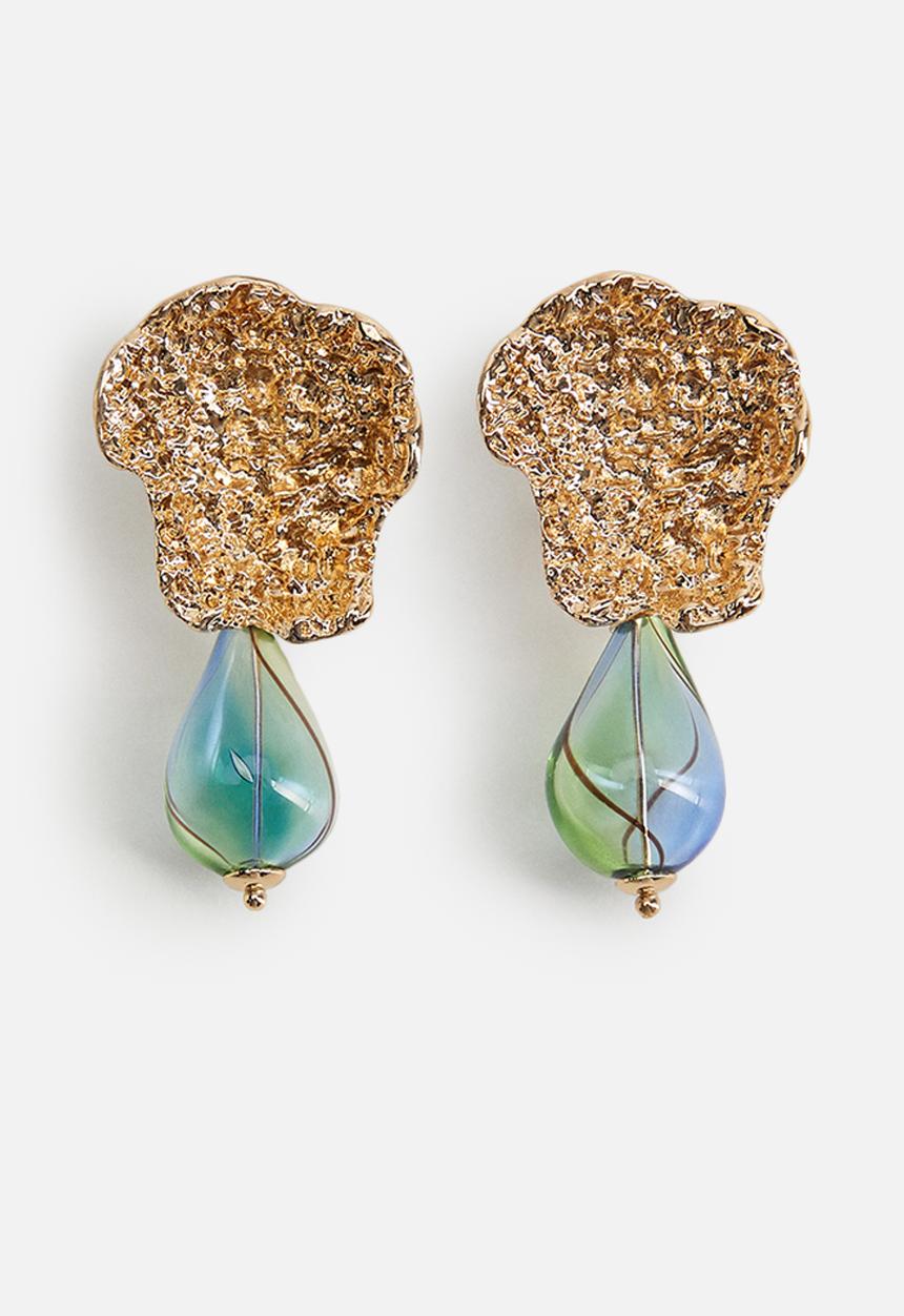 MANGO - Earrings amy - gold
