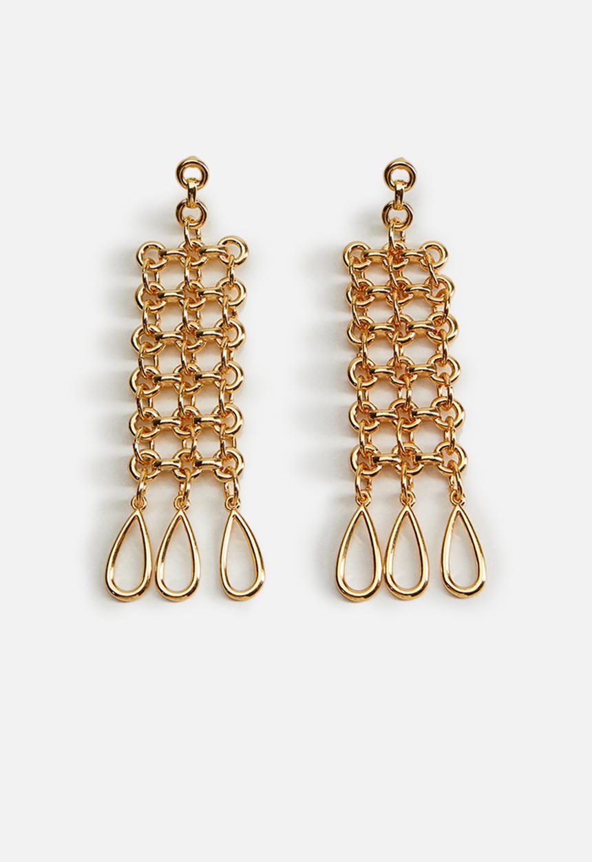 MANGO - Ramona earrings - gold