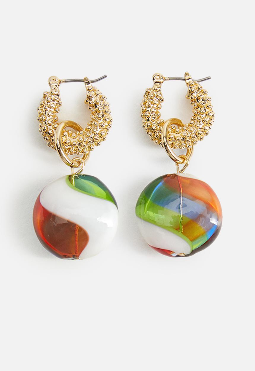 MANGO - Earrings jessica - gold